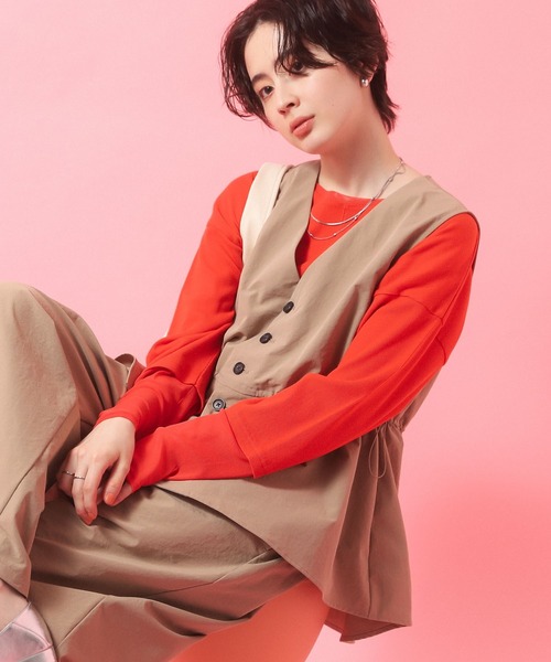 Green　Parks（グリーンパークス）の「【ステンレス】スネーク2連ネックレス（ネックレス・レディース・ゴールド/シルバー・FREE）」の6枚目の写真