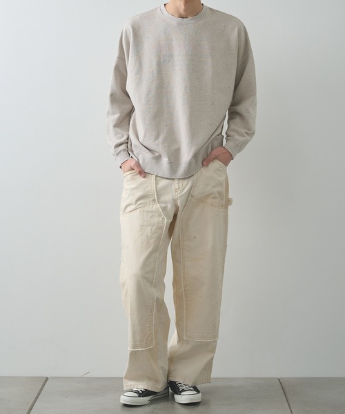 FACCIES(ファチーズ)の「【FACCIES/ファッチーズ】AGINGA FADE SWEAT(SOFT)(スウェット・メンズ・ブラック/ライトブルー/グレー・1/2)」の10枚目の写真