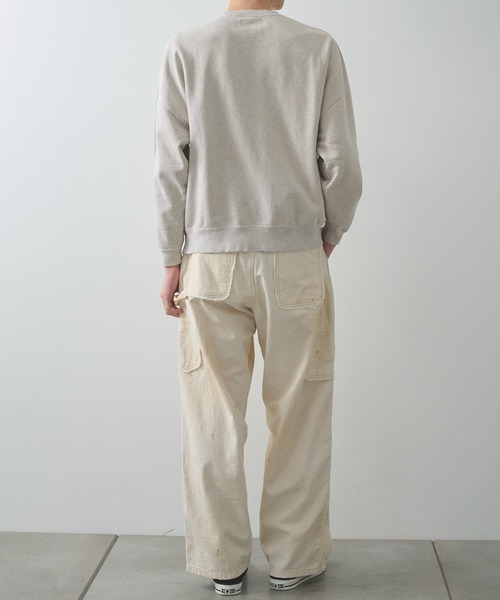 FACCIES(ファチーズ)の「【FACCIES/ファッチーズ】AGINGA FADE SWEAT(SOFT)(スウェット・メンズ・ブラック/ライトブルー/グレー・1/2)」の12枚目の写真