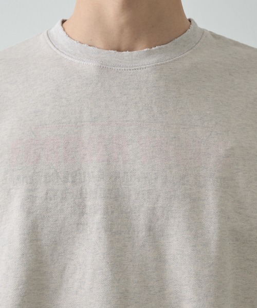 FACCIES(ファチーズ)の「【FACCIES/ファッチーズ】AGINGA FADE SWEAT(SOFT)(スウェット・メンズ・ブラック/ライトブルー/グレー・1/2)」の13枚目の写真
