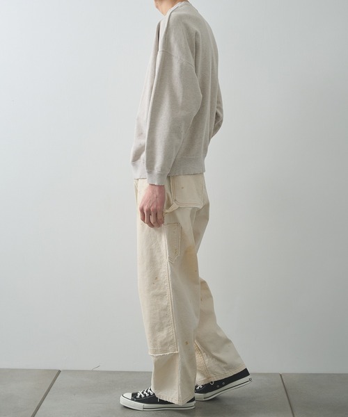 FACCIES(ファチーズ)の「【FACCIES/ファッチーズ】AGINGA FADE SWEAT(SOFT)(スウェット・メンズ・ブラック/ライトブルー/グレー・1/2)」の11枚目の写真