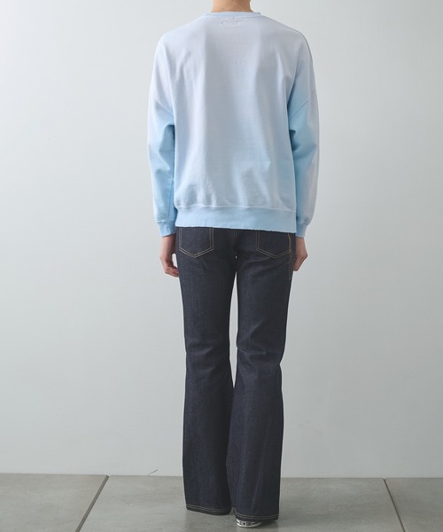 FACCIES(ファチーズ)の「【FACCIES/ファッチーズ】AGINGA FADE SWEAT(SOFT)(スウェット・メンズ・ブラック/ライトブルー/グレー・1/2)」の18枚目の写真