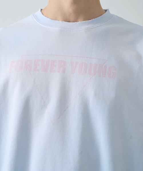 FACCIES(ファチーズ)の「【FACCIES/ファッチーズ】AGINGA FADE SWEAT(SOFT)(スウェット・メンズ・ブラック/ライトブルー/グレー・1/2)」の20枚目の写真