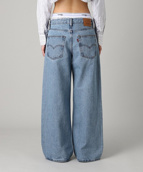Levi's（リーバイス）の「XL STRAIGHT A8701-0004（その他パンツ・レディース・ライトブルー・27inch/25inch）」の4枚目の写真