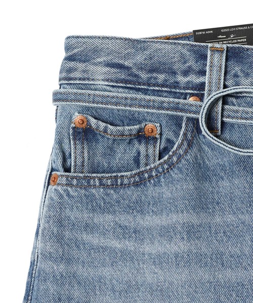 Levi's（リーバイス）の「XL STRAIGHT A8701-0004（その他パンツ・レディース・ライトブルー・27inch/25inch）」の8枚目の写真