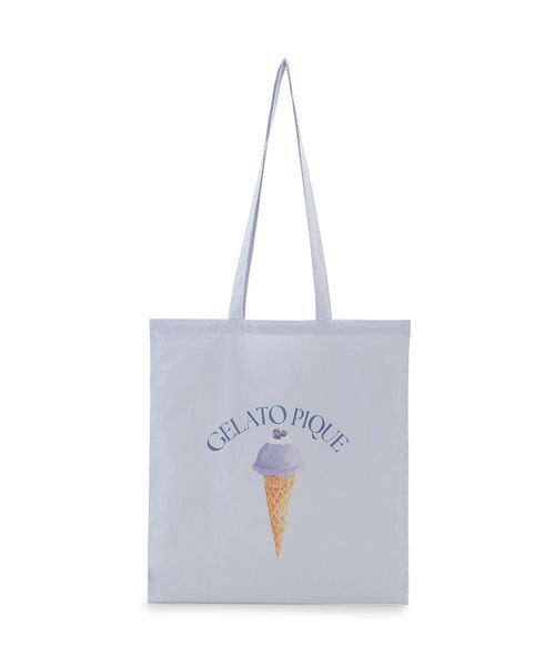 gelato pique(ジェラートピケ)の「ソルベトートバッグ(トートバッグ・レディース・イエロー/ブルー/ピンク・F)」の2枚目の写真