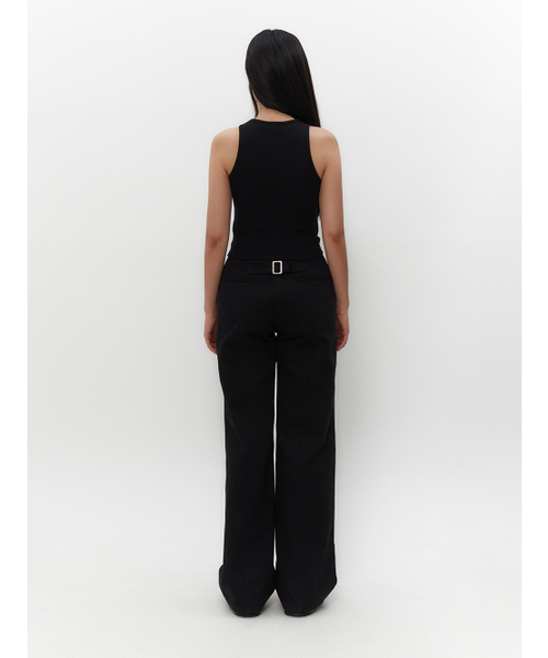 TUOMIO（トゥオミオ）の「TM ESSENTIAL TANK [BLACK]（Tシャツ/カットソー・レディース・その他・1/2）」の4枚目の写真