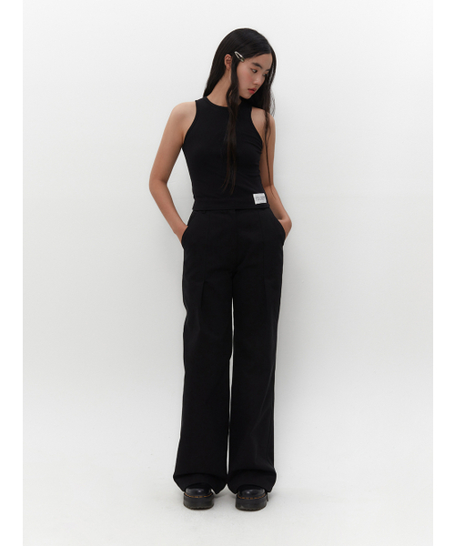 TUOMIO（トゥオミオ）の「TM ESSENTIAL TANK [BLACK]（Tシャツ/カットソー・レディース・その他・1/2）」の5枚目の写真