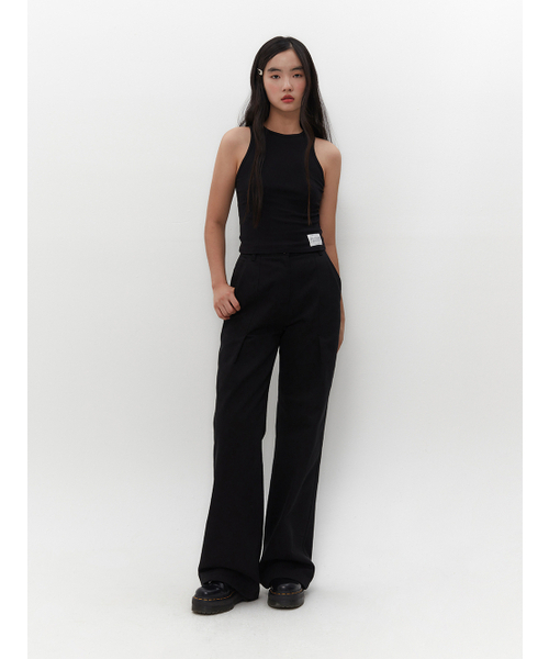 TUOMIO（トゥオミオ）の「TM ESSENTIAL TANK [BLACK]（Tシャツ/カットソー・レディース・その他・1/2）」の6枚目の写真