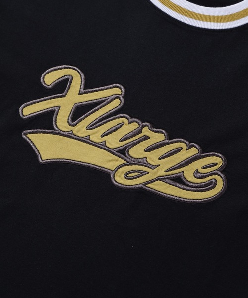 XLARGE(エクストララージ)の「BASEBALL LOGO S/S TEE(Tシャツ/カットソー・メンズ・ブラック/ブラウン/ネイビー・XL/L/M/S)」の5枚目の写真