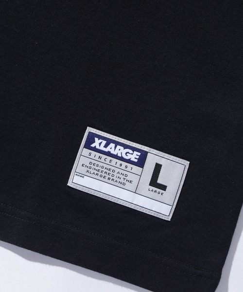 XLARGE(エクストララージ)の「BASEBALL LOGO S/S TEE(Tシャツ/カットソー・メンズ・ブラック/ブラウン/ネイビー・XL/L/M/S)」の6枚目の写真