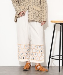 EMAGO おうち透かし刺繍パンツ