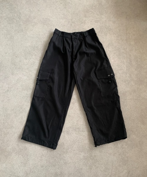 link lot(リンクロット)の「【バックゴム】カーゴデザインチノパンツ(カーゴパンツ・メンズ・ベージュ/ブラック・L/M)」の9枚目の写真