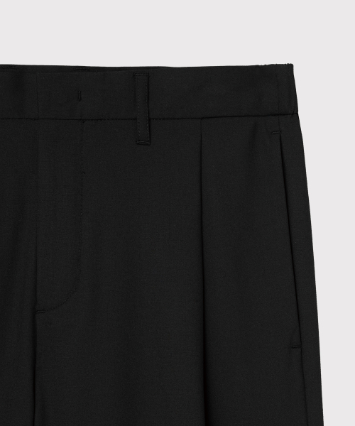 NONBLANK（ノンブランク）の「[ノンブランクXOJG][SAINT YEAR] ルーズフィットパンツ_BLACK（スラックス・メンズ・ブラック・MEDIUM/LARGE/X-LARGE）」の3枚目の写真