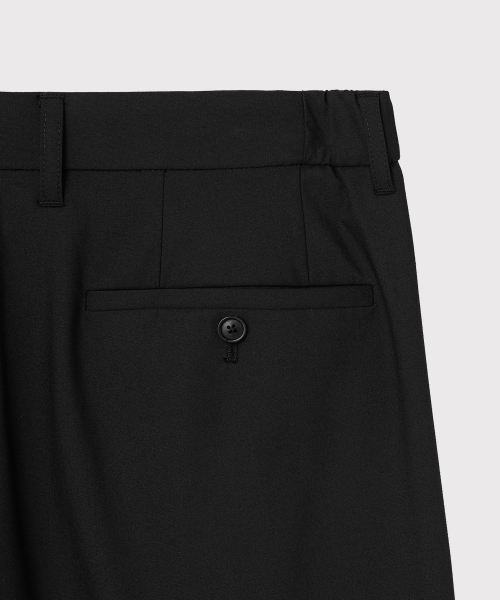 NONBLANK（ノンブランク）の「[ノンブランクXOJG][SAINT YEAR] ルーズフィットパンツ_BLACK（スラックス・メンズ・ブラック・MEDIUM/LARGE/X-LARGE）」の6枚目の写真