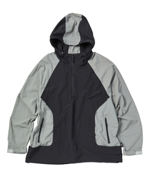 TRAVEL（トラベル）の「ナイロンフラップアノラックブラック（ナイロンジャケット）」