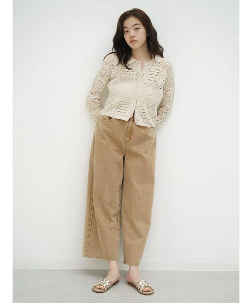 FIKA.(フィーカ)の「Crochet motif cardigan(カーディガン/ボレロ・レディース・ブラック/ホワイト系・MEDIUM)」の19枚目の写真