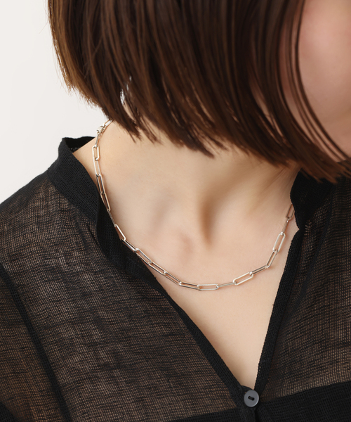 SAMH by LILAS】アラメチェーン45cmネックレス SV（ネックレス