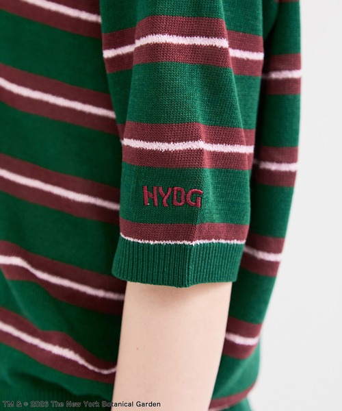 ADAM ET ROPE'（アダムエロペ）の「【NYBG】ポロニット（ポロシャツ・レディース・ホワイト系その他4/グリーン系その他・FREE）」の16枚目の写真