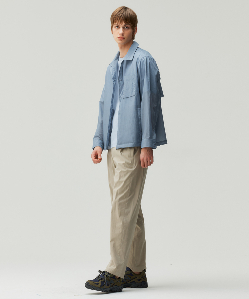 MINDBRIDGE(マインドブリッジ)の「リラックスフィットフルバンディングパンツ - 3カラー(その他パンツ・メンズ・ベージュ/ネイビー/ダークグレー・36/34/32/30/29)」の4枚目の写真