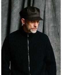 wjk（ダヴルジェイケイ）の「venetian stripe engineer cap（キャップ）」