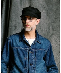 venetian stripe engineer cap