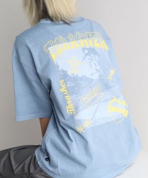 【THRASHER/スラッシャー】ピグメント加工 バックフォトプリント Tシャツ