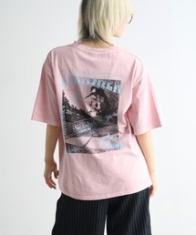 【THRASHER/スラッシャー】ピグメント加工 バックフォトプリント Tシャツ