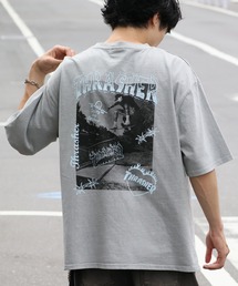 【THRASHER/スラッシャー】ピグメント加工 バックフォトプリント Tシャツ