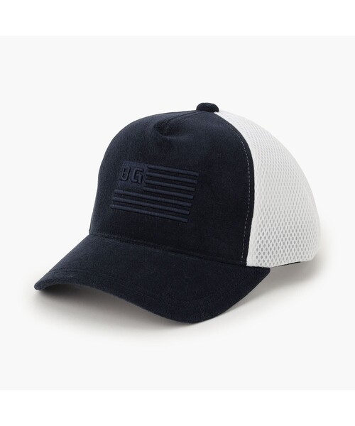 BRIEFING(ブリーフィング)の「【BRIEFING GOLF/ブリーフィングゴルフ】MEN’S PILE MESH CAP(キャップ・メンズ・ホワイト/ブラック/ネイビー・FREE)」の3枚目の写真