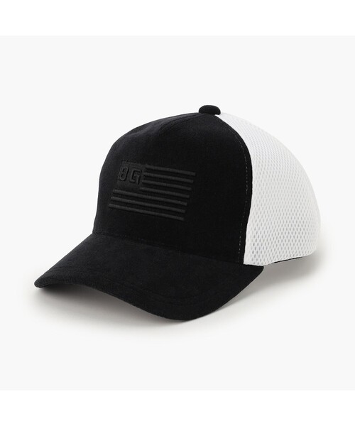 BRIEFING(ブリーフィング)の「【BRIEFING GOLF/ブリーフィングゴルフ】MEN’S PILE MESH CAP(キャップ・メンズ・ホワイト/ブラック/ネイビー・FREE)」の2枚目の写真