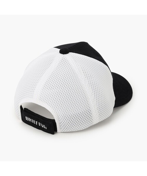 BRIEFING(ブリーフィング)の「【BRIEFING GOLF/ブリーフィングゴルフ】MEN’S PILE MESH CAP(キャップ・メンズ・ホワイト/ブラック/ネイビー・FREE)」の4枚目の写真