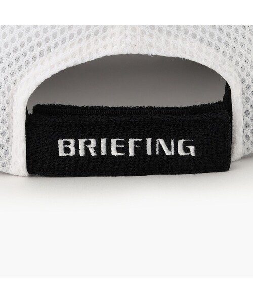 BRIEFING(ブリーフィング)の「【BRIEFING GOLF/ブリーフィングゴルフ】MEN’S PILE MESH CAP(キャップ・メンズ・ホワイト/ブラック/ネイビー・FREE)」の7枚目の写真