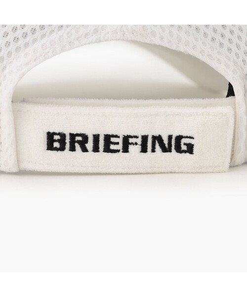 BRIEFING(ブリーフィング)の「【BRIEFING GOLF/ブリーフィングゴルフ】MEN’S PILE MESH CAP(キャップ・メンズ・ホワイト/ブラック/ネイビー・FREE)」の11枚目の写真