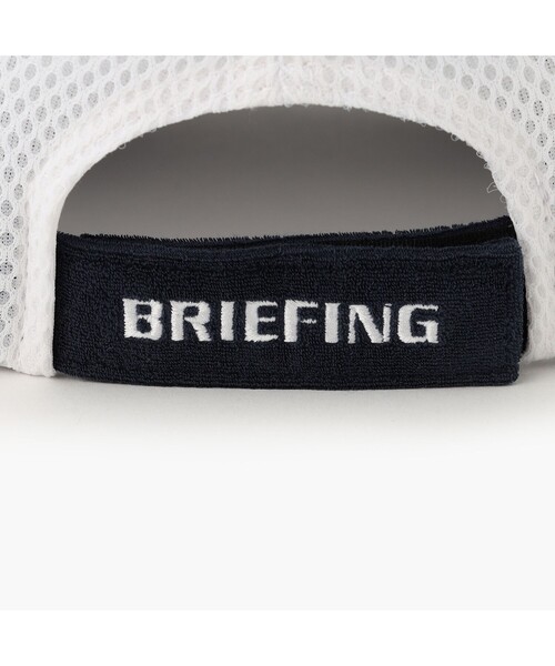 BRIEFING(ブリーフィング)の「【BRIEFING GOLF/ブリーフィングゴルフ】MEN’S PILE MESH CAP(キャップ・メンズ・ホワイト/ブラック/ネイビー・FREE)」の13枚目の写真