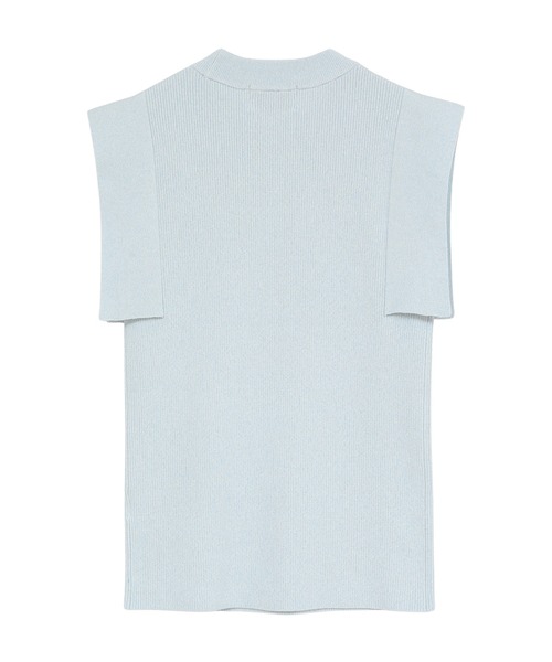 CLANE（クラネ）の「【CLANE/クラネ】SQUARE SLEEVE KNIT TOPS/スクエアスリーブトップス（ニット/セーター・レディース・マルチ/ブルー/チャコールグレー・1）」の14枚目の写真