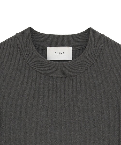 CLANE（クラネ）の「【CLANE/クラネ】SQUARE SLEEVE KNIT TOPS/スクエアスリーブトップス（ニット/セーター・レディース・マルチ/ブルー/チャコールグレー・1）」の10枚目の写真