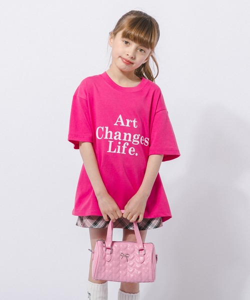 URBAN CHERRY（アーバンチェリー）の「【2way】ハートキルティングミニドラムハンドバッグ（ハンドバッグ・キッズ・ホワイト/ピンク/ブルー・FREE）」の7枚目の写真