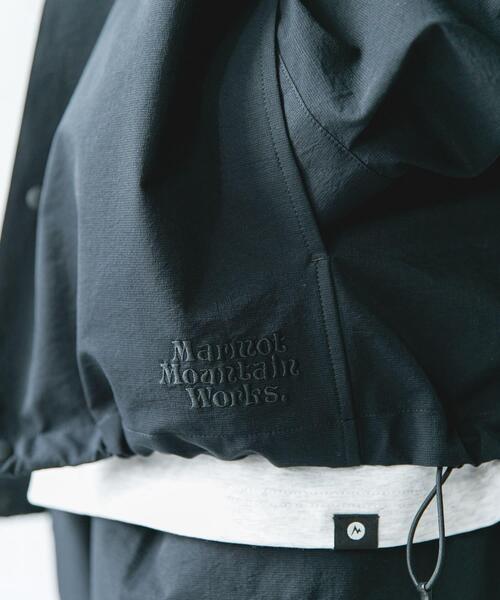 MARMOT（マーモット）の「『別注』Marmot×DOORS　DOTAIR CARDIGAN SHIRTS（ノーカラージャケット・メンズ・スミクロ/カーキ/ブルー・MEDIUM/LARGE/X-LARGE）」の17枚目の写真