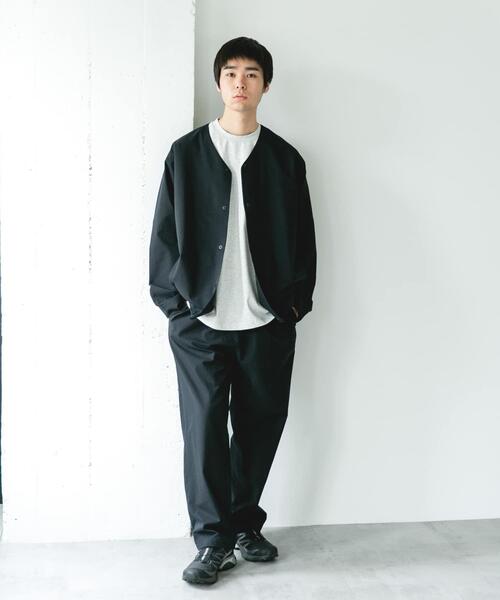 MARMOT（マーモット）の「『別注』Marmot×DOORS　DOTAIR CARDIGAN SHIRTS（ノーカラージャケット・メンズ・スミクロ/カーキ/ブルー・MEDIUM/LARGE/X-LARGE）」の16枚目の写真