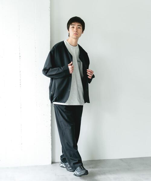MARMOT（マーモット）の「『別注』Marmot×DOORS　DOTAIR CARDIGAN SHIRTS（ノーカラージャケット・メンズ・スミクロ/カーキ/ブルー・MEDIUM/LARGE/X-LARGE）」の15枚目の写真