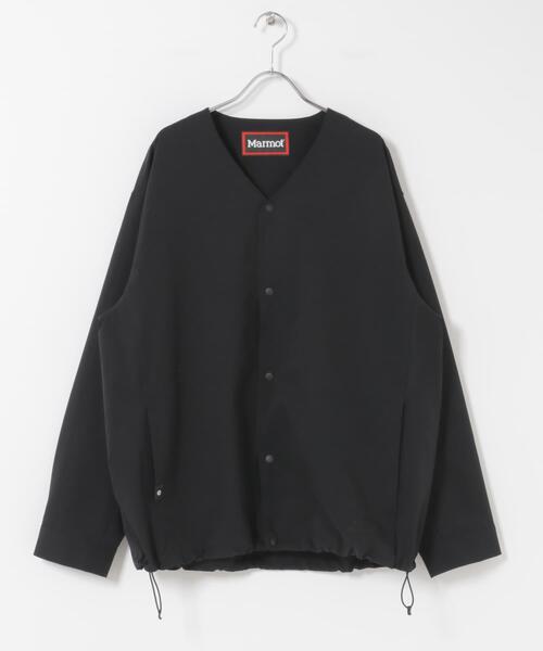 MARMOT（マーモット）の「『別注』Marmot×DOORS　DOTAIR CARDIGAN SHIRTS（ノーカラージャケット・メンズ・スミクロ/カーキ/ブルー・MEDIUM/LARGE/X-LARGE）」の14枚目の写真