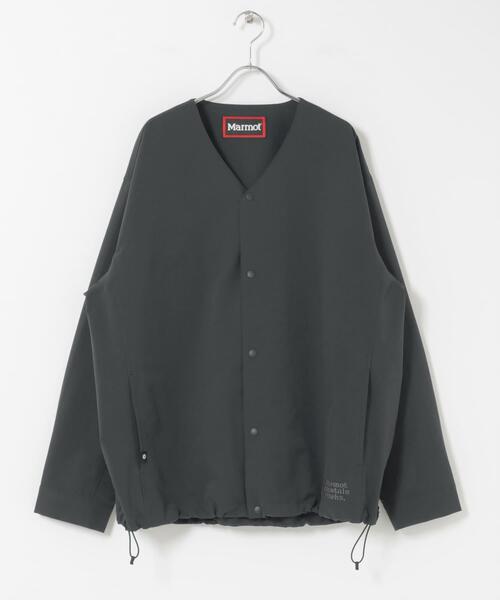 MARMOT（マーモット）の「『別注』Marmot×DOORS　DOTAIR CARDIGAN SHIRTS（ノーカラージャケット・メンズ・スミクロ/カーキ/ブルー・MEDIUM/LARGE/X-LARGE）」の10枚目の写真
