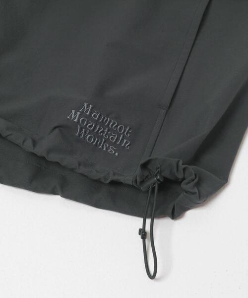 MARMOT（マーモット）の「『別注』Marmot×DOORS　DOTAIR CARDIGAN SHIRTS（ノーカラージャケット・メンズ・スミクロ/カーキ/ブルー・MEDIUM/LARGE/X-LARGE）」の8枚目の写真