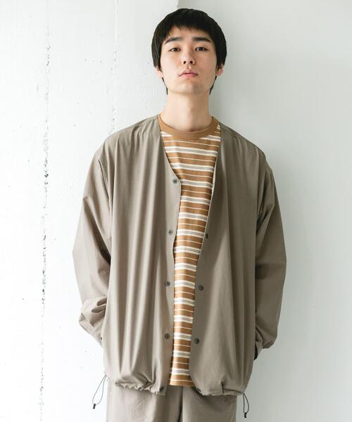 Marmotカーディガン 別注』Marmot×DOORS DOTAIR CARDIGAN SHIRTS（ノーカラージャケット