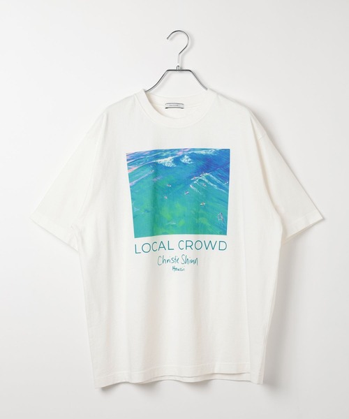 BAYFLOW(ベイフロー)の「【クリスティ・シン】アートプリントTシャツ(Tシャツ/カットソー・メンズ・その他1/その他3/その他2・MEDIUM/LARGE)」の2枚目の写真
