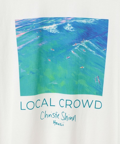 BAYFLOW(ベイフロー)の「【クリスティ・シン】アートプリントTシャツ(Tシャツ/カットソー・メンズ・その他1/その他3/その他2・MEDIUM/LARGE)」の4枚目の写真