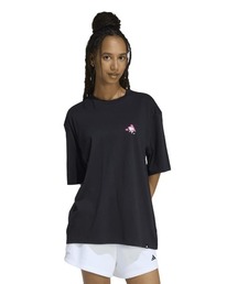 アディダス adidas ソフトサイド オーバーサイズ グラフィック Tシャツ