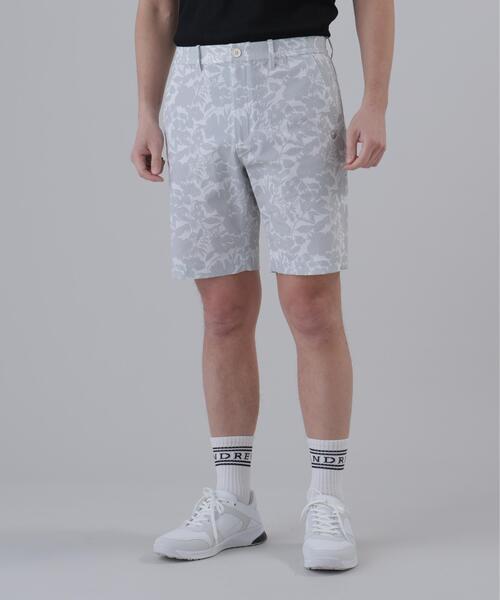 St ANDREWS(セントアンドリュース)の「【St ANDREWS】【吸水速乾】【ストレッチ】シャドーボタニカルプリントショートパンツ (MENS)(その他パンツ・メンズ・ベージュ/ホワイト・L/LL/M)」の3枚目の写真