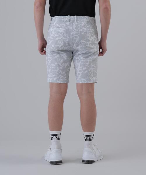 St ANDREWS(セントアンドリュース)の「【St ANDREWS】【吸水速乾】【ストレッチ】シャドーボタニカルプリントショートパンツ (MENS)(その他パンツ・メンズ・ベージュ/ホワイト・L/LL/M)」の6枚目の写真